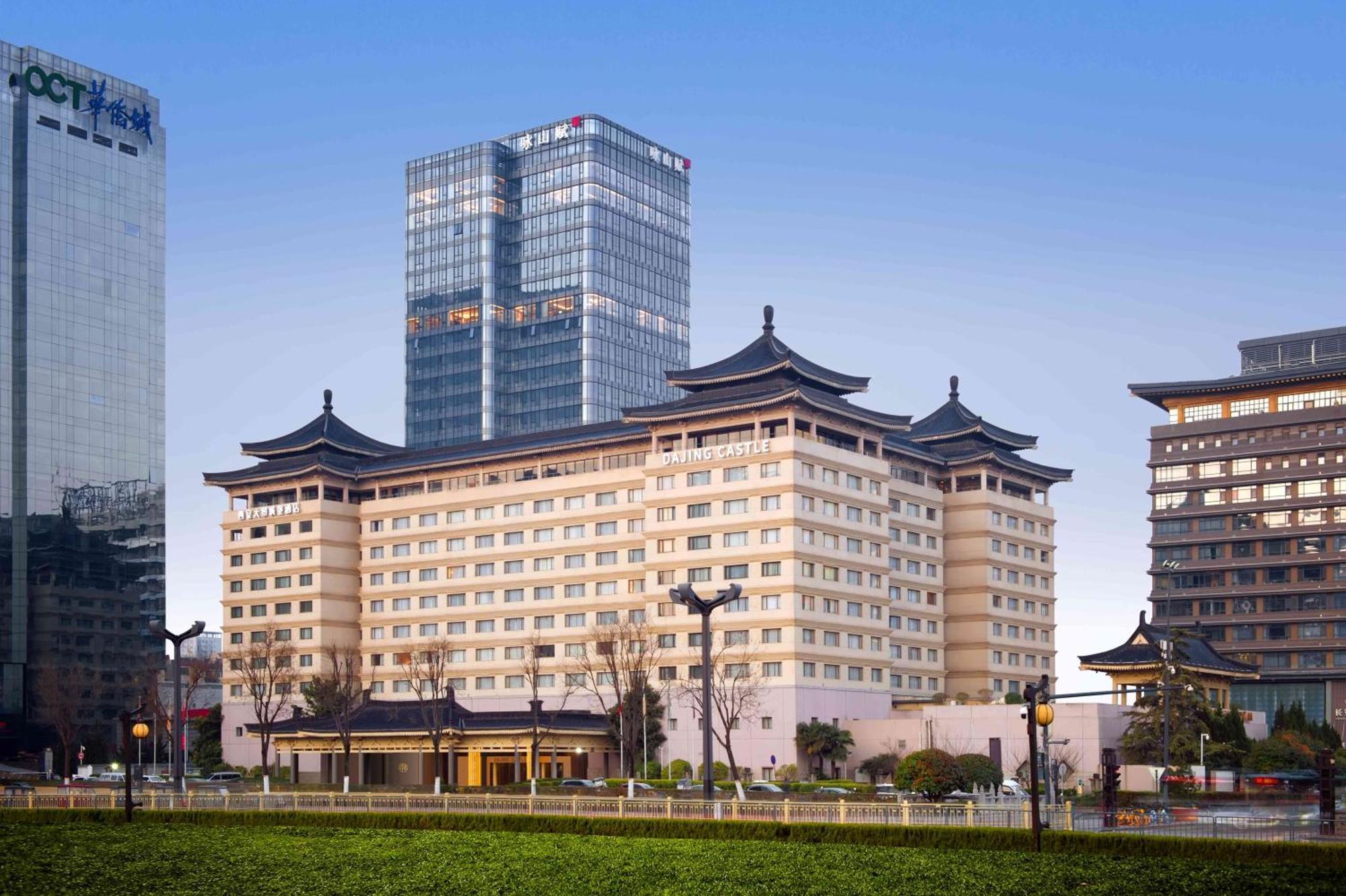 Xi'An Dajing Castle Hotel Bell Tower & Yongning Gate Exterior photo
